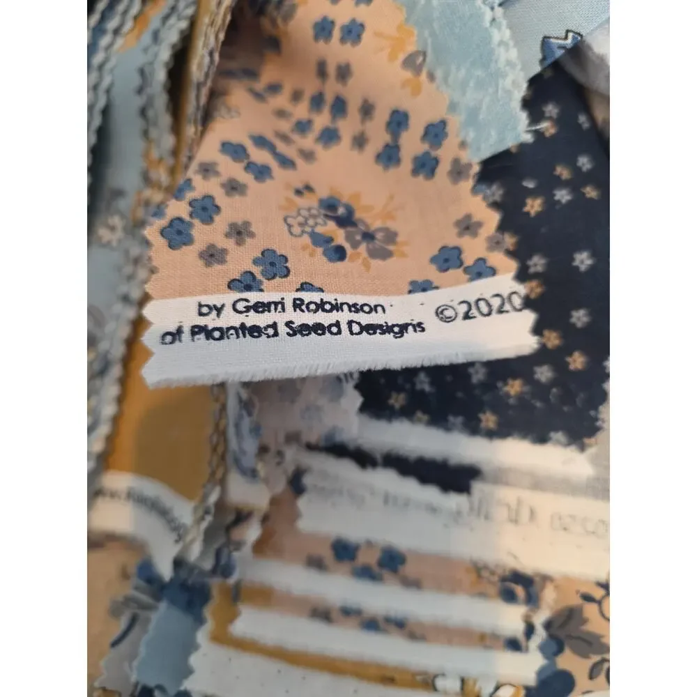 Riley Blake Delightful Jelly Roll Fabric Bundle Gerri Robinson Planted Seed